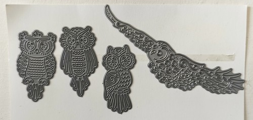 Mixed die set - set, owls