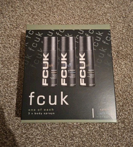 Fcuk body spray set x - fcuk,