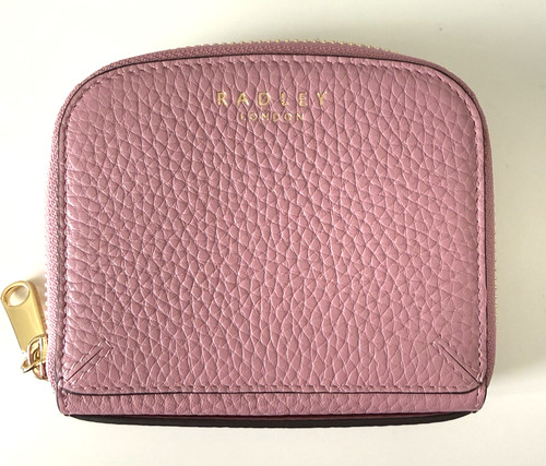 Radley pink leater - radley, zip