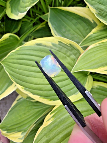 Natural ethiopian white opal - natural,