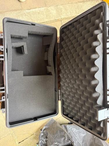 Black microphone case with - microphone,