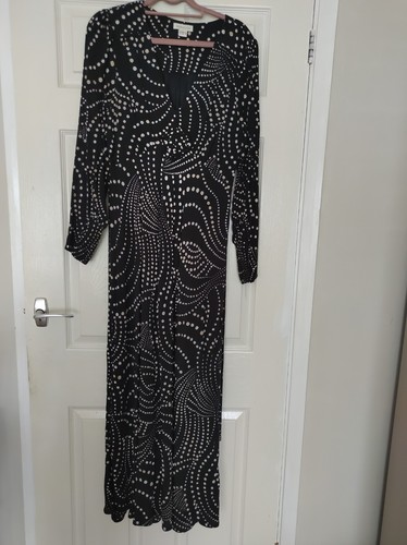 Monsoon maxi black cream - monsoon,