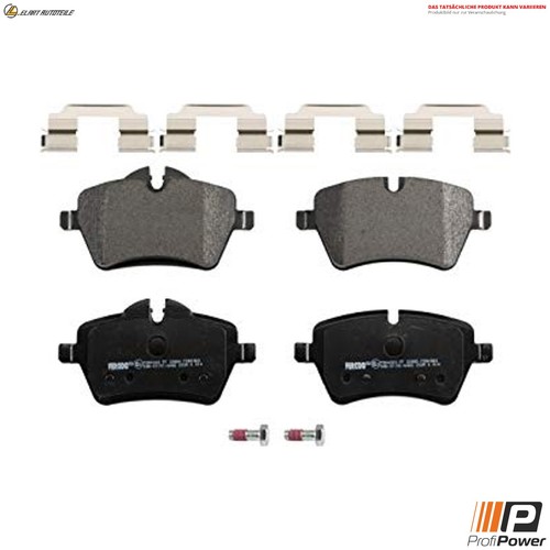 Brake pad set disc - brake,