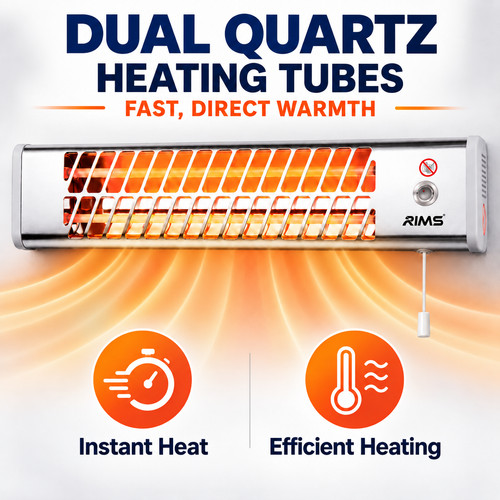 Wall mounted electric heater - wall,