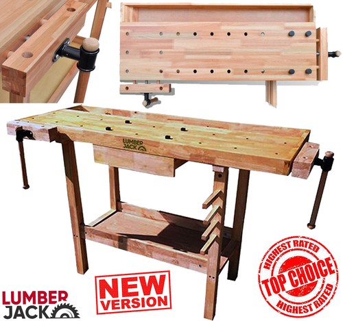 Woodworking bench hardwood - hardwood, 7"