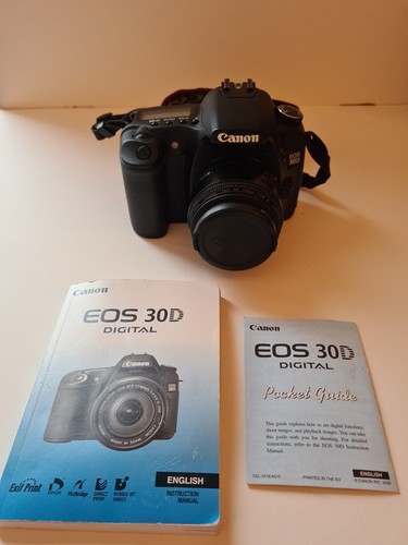 Canon eos 30d 50mm lens - eos,