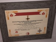 MOST EXCELLENT ORDER OF THE BRITISH EMPIRE [Civilian] COMMEMORATIVE ~ Type 1