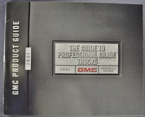2001 gmc truck - truck, brochure