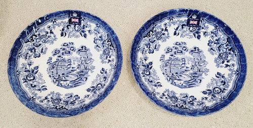Royal wessex blue white bowls - blue,