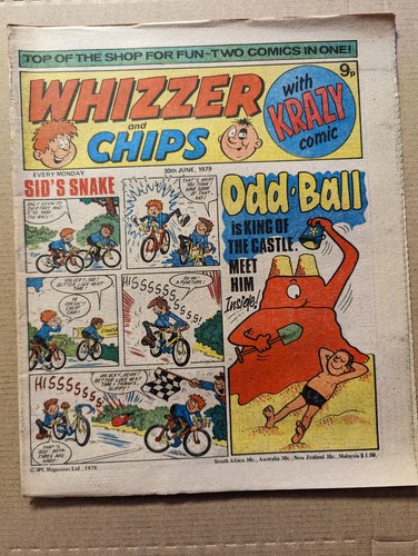 Whizzer and chips comic - whizzer, 30th