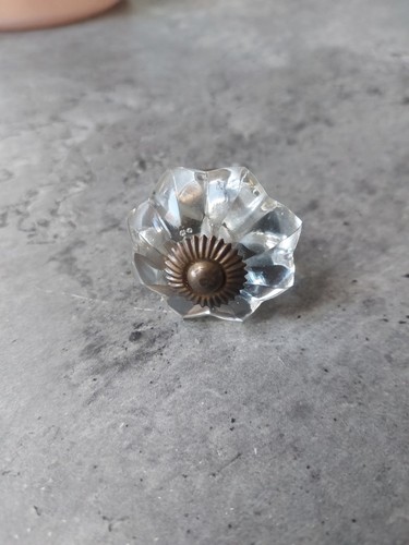 Fabulous antique fluted clear - antique,