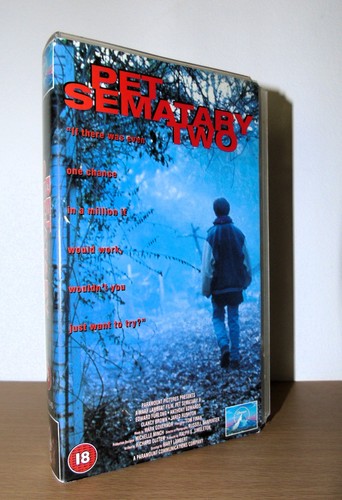 Horror vhs pet sematary - pet,