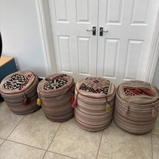 Omani poufs footstool - poufs,