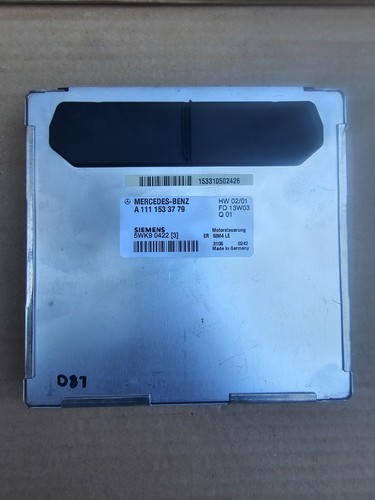 2003 mercedes slk mk1 - mk1, ecu