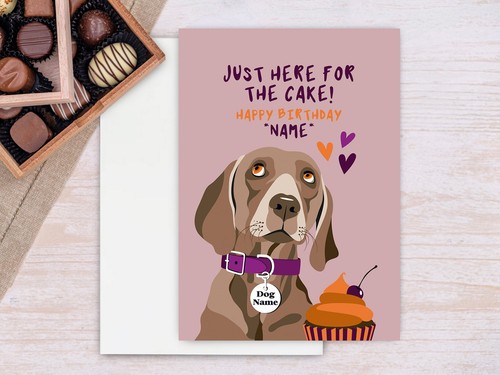 Personalised weimaraner - personalised,