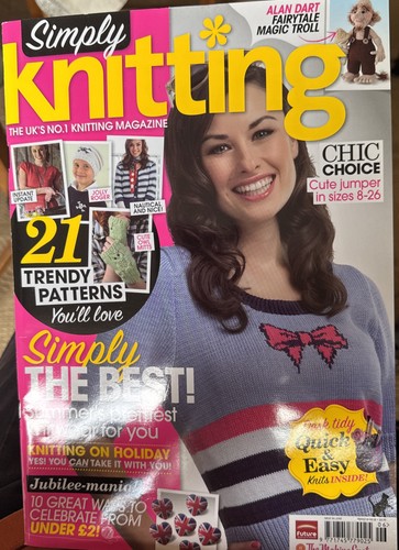 Simply knitting magazine - knitting, no