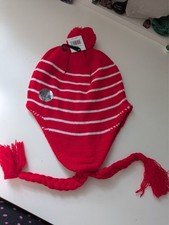 Red Deerstalker Hat, Fleece