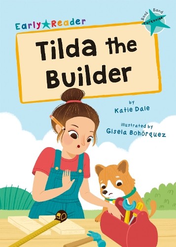 Tilda the builder - the, (turquoise