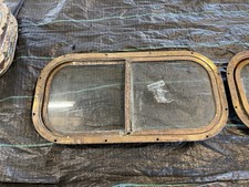 Vintage Brass Porthole Windows