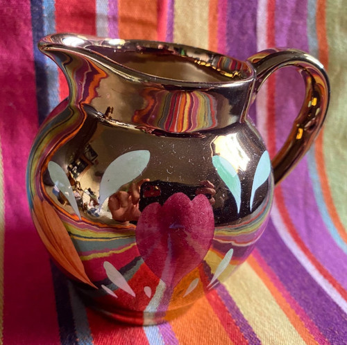 Vintage oldcourt ware jug hand - ware,