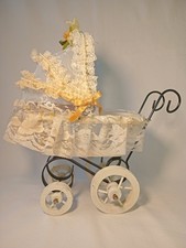 Vintage Minature Dolls pram