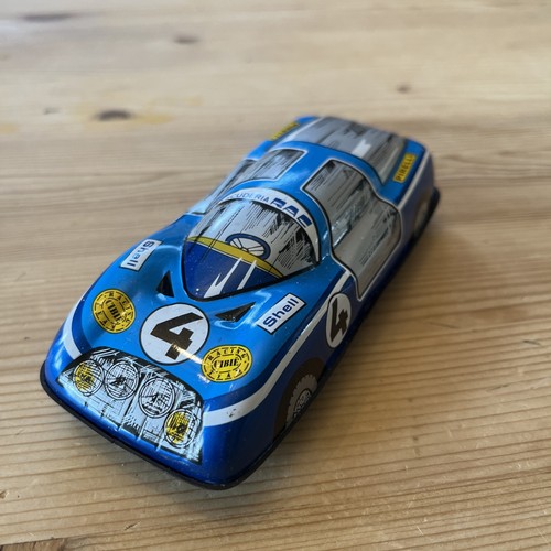 Vintage tin toy race - race, car