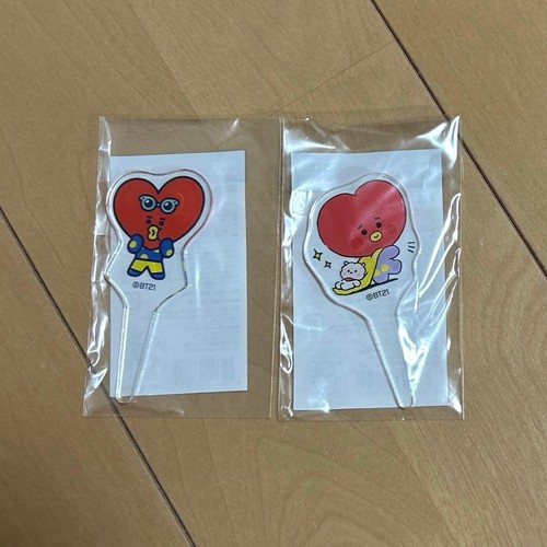 Bt21 tata acrylic pick set - acrylic,