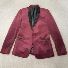 ASOS Jacket 40R Burgundy