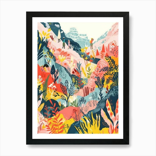 Matisse inspired landscape - matisse, inspired,