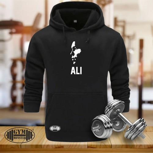 Ali hoodie boxing champion gym - ali,