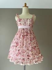 Liz Lisa Shabby Pink Floral Lace Dress