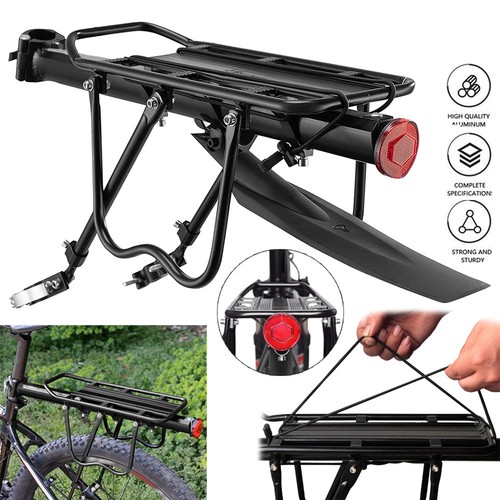 Bike rear pannier rack - bike,