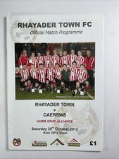 Rhayader town caersws - town,