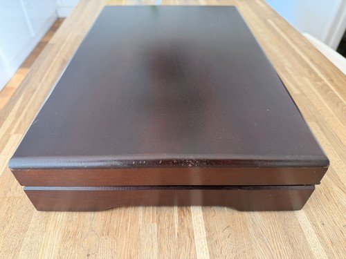 Arthur price mahogany canteen - arthur,