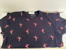 Navy Hummingbird Cotton