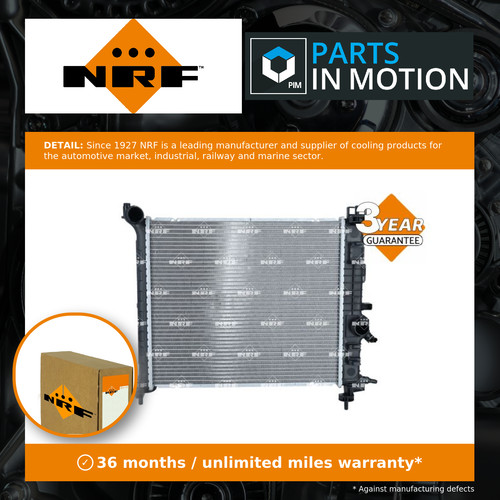 Radiator fits vauxhall meriva - radiator,