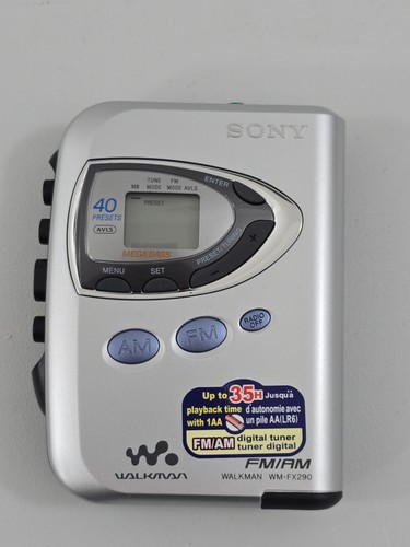Sony walkman fx290 - wm-fx290, cassette