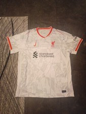 Liverpool FC Official 2xl Away Football Shirt 2023/24 Excellent Condition 