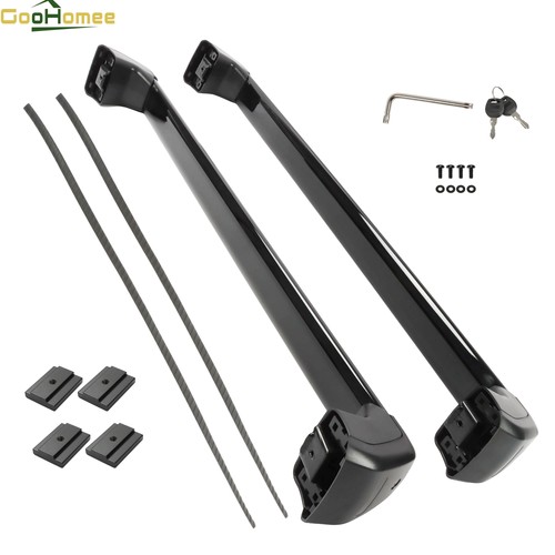Black roof rack cross bars - roof,