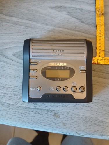 Sharp minidisc player - ,