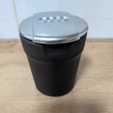Cup chrome lid ashtray - chrome,