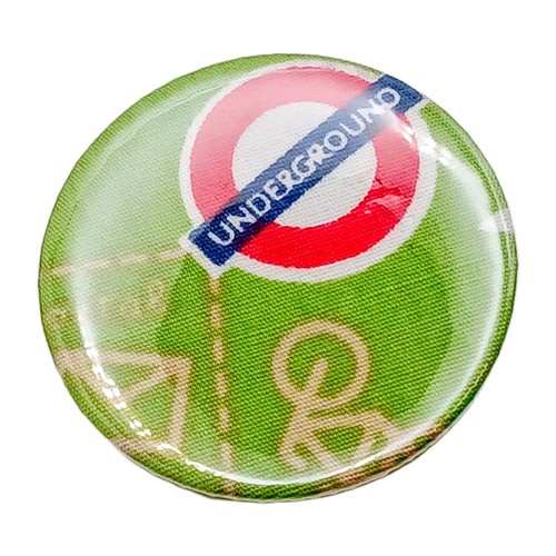 45mm london underground badge - 45mm,