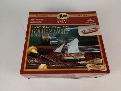 Amati golden yacht ship - amati,