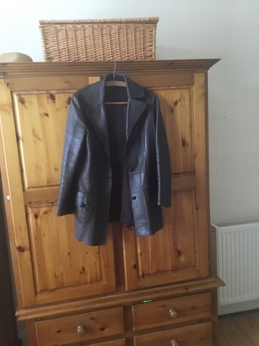 Vintage ladies brown leather