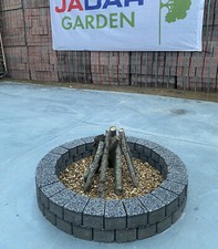 80 cm Fire Pit Bricks concrete