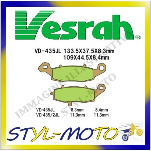 435 2jl sintered - vd-435/2jl, brake