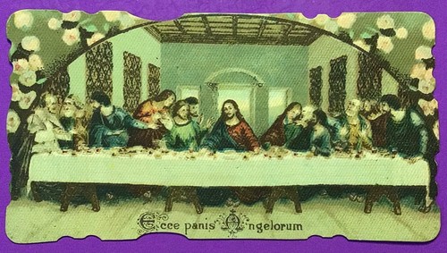 Santino holy card - holy, panis