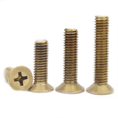 Brass phillips machine screws - machine,