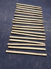 18x Reclaimed Small Oak Wood Timber Rails Battens 800mm x 30mm x 30mm From Barn
