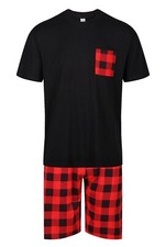 Mens Short Pyjamas PJ Set